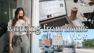 WORKING FROM HOME VLOG: productive day, how I manage sponsorships, profes...