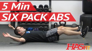 6 Pack in 5 Minutes | Ab Exercises Workout Class by Freddie | How to get ...