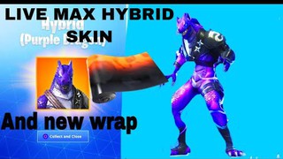 Purple hybrid skin gameplay + megma wrap