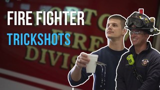 Card Throwing Trick Shots | Fire Department  | Rick Smith Jr.