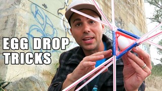 1st place Egg Drop project ideas- using SCIENCE