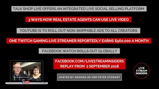 Live stream News Week Commencing 2 September 2018