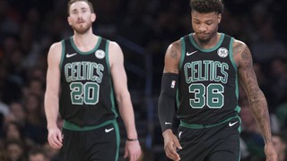 Gordon Hayward, Marcus Smart, Robert Williams, Vincent Poirier All OUT fo...