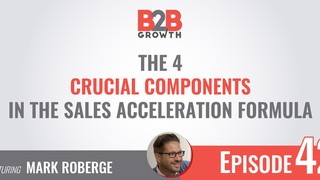 42: The 4 Crucial Components in the Sales Acceleration Formula w/ Mark Ro...