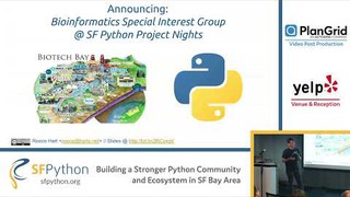 Reece Hart - BioInformatics SIG, SF Python Meetup, January 2019