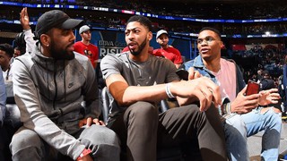 Kyrie Irving's Media Availability in New York | Report: Anthony Davis Doe...