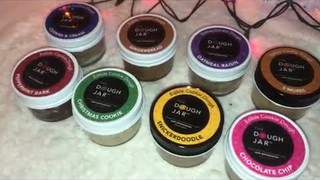 The Dough Jar Christmas Edible Cookie dough Taste Test - Day 17
