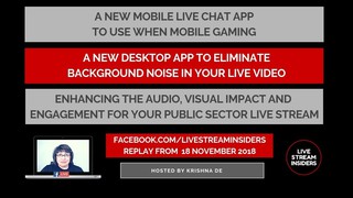 Live Stream News Week Commencing 18 November 2018