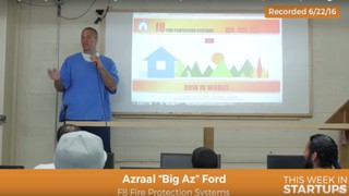 #Ask @Jason @TLM, SanQuentin: "Big Az" Ford demos his product, f8, connec...