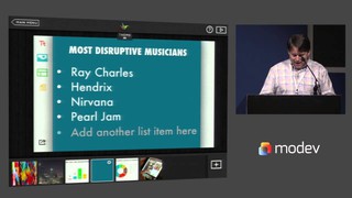MoDevTablet 2013 - Adam Tratt, Haiku Deck