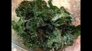 Parmesan Baked Kale Chips Recipe - HASfit Kale Recipes - Kale Chip Recipe...
