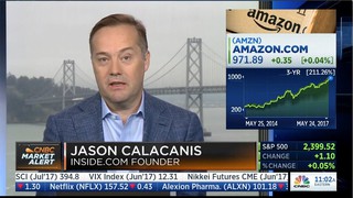 Jason Calacanis CNBC SquawkAlley 5/24: Amazon opens store; Uber corrects;...
