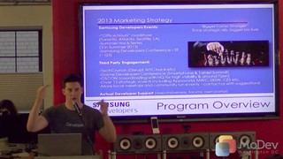 Michael Ludden, Samsung Developers