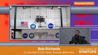 Bob Richards, CEO of Moon Express, partnered w/ @NASA to build H2O2-power...
