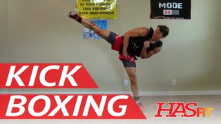 30 Min Fat Burning Cardio Kickboxing Workout - HASfit Fat Burning Workout...