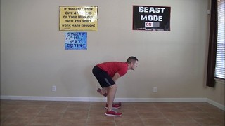 10 Min Easy Leg Workout - HASfit Beginners Workout for Legs - Beginner Ex...