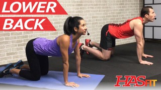 12 Min Lower Back Pain Stretches - Exercises for Lower Back Stretching an...
