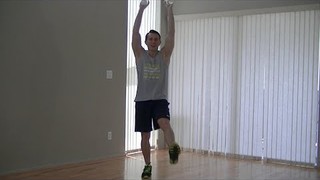 10 Min Calorie Burning Low Impact Cardio - HASfit Low Impact Aerobics Wor...