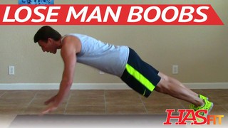 How to Lose Man Boobs - HASfit Man Boobs Workout - How to Get Rid of Man ...