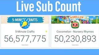 5 minute crafts vs cocomelon nursery rhymes, WHO WILL PREVAIL???