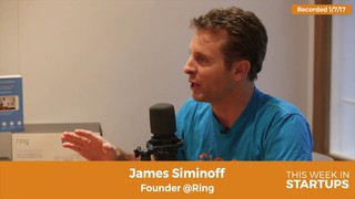Filmed at CES 2017! Ring James Siminoff on reducing crime by creating pre...