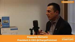 Filmed at CES! ChargePoint Pasquale Romano operates world’s largest elect...