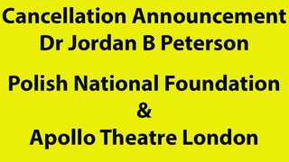 Cancellation: Polish National Foundation & Apollo London