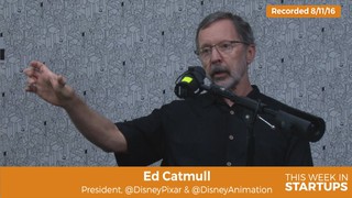 Ed Catmull, Pixar-Disney President: George Lucas sells co. to Steve Jobs,...