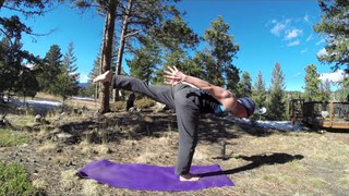 30 Minute Killer Power Yoga for Strength w/ Sean Vigue - HASfit Power Yog...