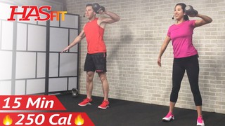 15 Min Quick HIIT Kettlebell Workouts for Fat Loss & Strength: Kettlebell...