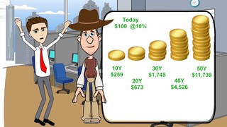 Animation At Work 2018: What is Compound Interest? Easy Peasy Finance for...