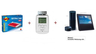 Eurotronic Comet DECT Heizkörperthermostat + Alexa + ioBroker HowTo