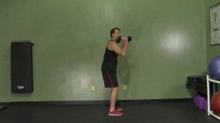 Dumbbell Hang Clean - HASfit Olympic Exercise - Olympic Lift Form