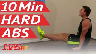 10 Min Demolition Abs Workout - HASfit Extreme Abdominal Exercises - Hard...