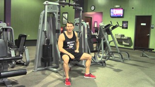 Chest Fly - Pec Fly Machine - Pec Deck -  - HASfit Machine Exercises - Ma...