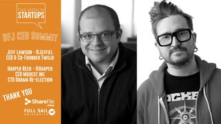 Jeff Lawson (Twilio) & Harper Reed (Obama's reelection) share lessons fro...