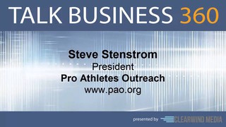 TALK BUSINESS 360 Interview with Pro Athlete Outreach