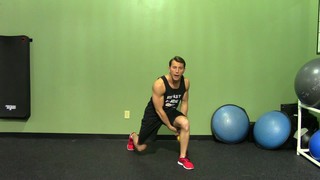Kettlebell Lunge + Pass Through - HASfit Kettlebell Exercise Demonstratio...