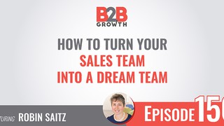 156: How to Turn Your Sales Team into a Dream Team w/ Robin Saitz