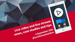 Live stream news week commencing 4 September 2016