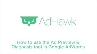How to use the Ad Preview & Diagnosis tool - Google AdWords Tutorial