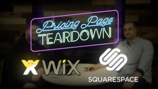 Wix vs Squarespace | Pricing Page Teardown