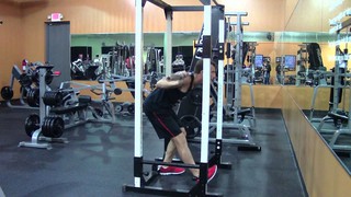Single Leg Goodmorning Exercise -  HASfit Powerlifting Exercise Demonstra...
