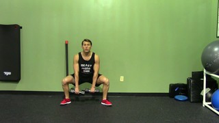Lateral Lunge - HASfit Lunge Exercise Demonstration - Dumbbell Lunge - Ba...