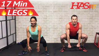 17 Min Home Leg Workout Routine - Legs Thighs Buttocks Workout for Women ...