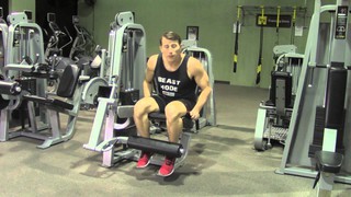 Leg Extension Machine - HASfit Machine Exercises - Machine Exercise - Mac...