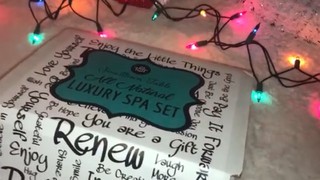 Christmas Giveaway!! Shower Time Spa Gift Set from the Small Town Table -...