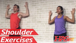 20 Min Shoulder Stretching & Strengthening for Pain Relief - Shoulder Pai...