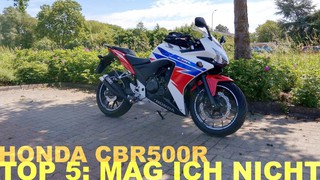 Honda CBR500R – Top 5: Dinge, die ich NICHT mag | Piotrrr Moto
