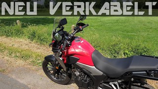 Honda CB500X (2019): Navi, Heizgriffe und USB-Steckdose neu verkabelt | P...